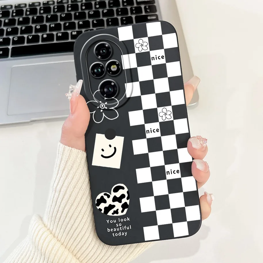 Luxury Marble Moon Frosted Shockproof Silicone Case - Soft Protective Bumper Cover