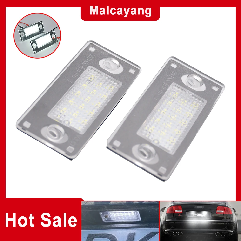 Muslimfast Delivery Per Audi A3 S3 8L Lci Facelifted A4 S4 B5 Rs4 Avant Quattro Led Targa Posteriore Luce Targa