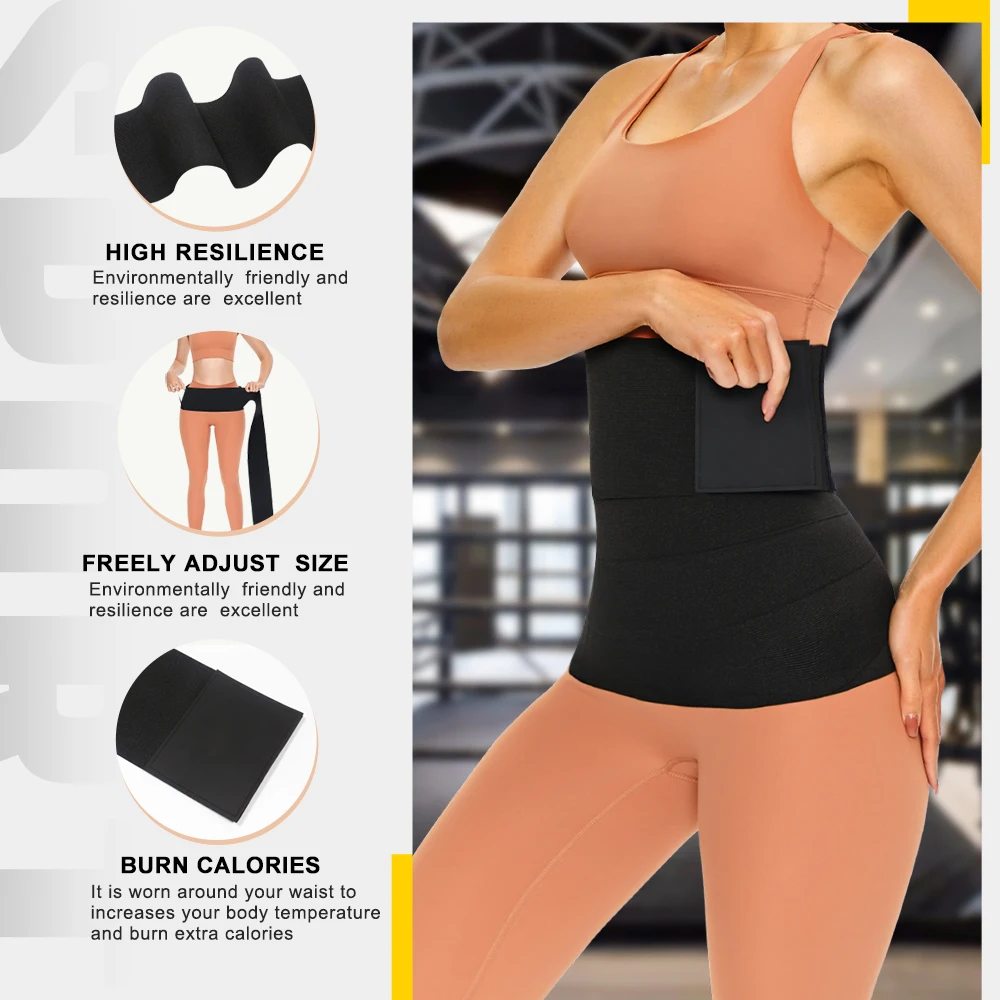 shapewear shorts Snatch Me Up Bandage Wrap Waist Trainer Body Shaper Belt Women Slimming Tummy Belt Postpartum Girdle Modeling Shapewear Corset best shapewear for lower belly pooch