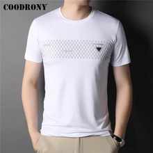 

COODRONY Brand Streetwear O-Neck T Shirts Men Clothing Summer New Arrival Fashion High Quality Short Sleeve Tshirt Homme Z5125S