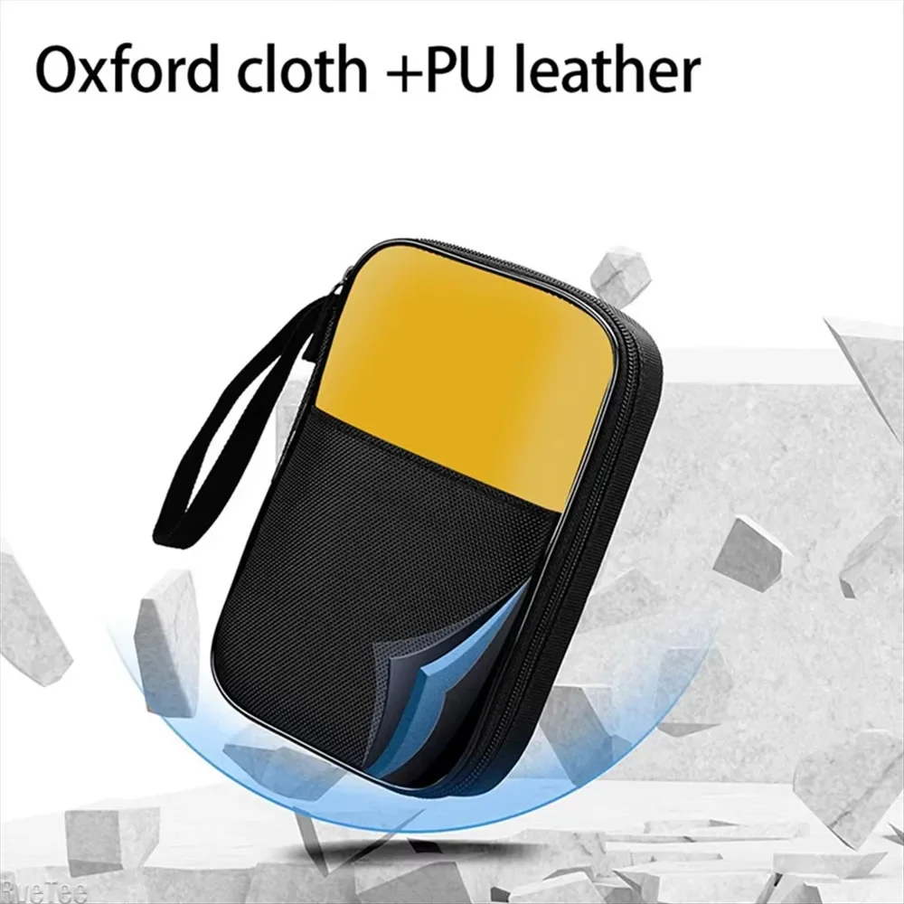 Premium Zippered Soft Carrying Case with Smooth Zipper and Thick Wrist Strap