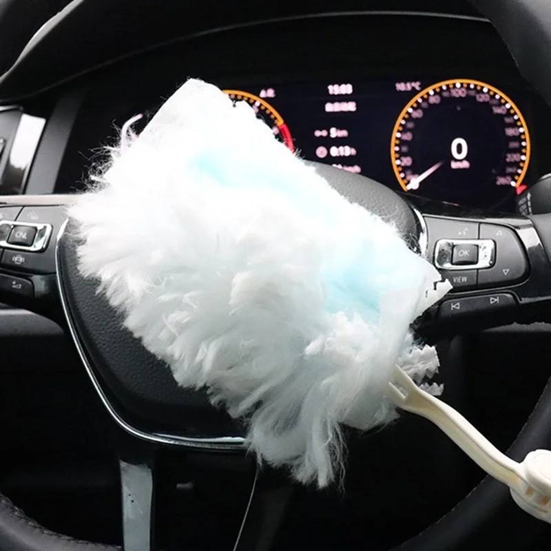 Disposable Duster Refills Handle Replacement Heads Duster Cloths Effortless Dust Removal Furniture Car Surface Clean Tool