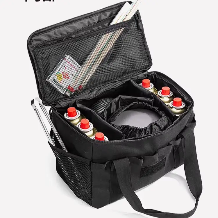 Enhanced Tactical Outdoor Camping Bag - 14L Large Capacity Multi-functional Storage with Multiple Compartments for Tools and Picnic Gear