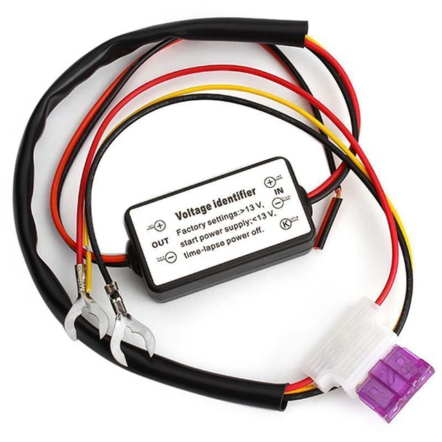 Car Daytime Running Light Controller  LED Delay Controller Automatic ON/OFF Harness Controller Module DRL Relay 5