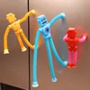 Telescopic Robot Suction Cup Toys Children Kids Pop Tubes Sensory Playing Puzzle Stress Relief Squeeze Fidget Games Gift 2