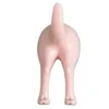 Dog Tail Hooks Hat Coat Key Wall Mounted Hanger Sticker Decoration Creative Tail Kitchen Small Hook Wall Hanging Hole Punching 6