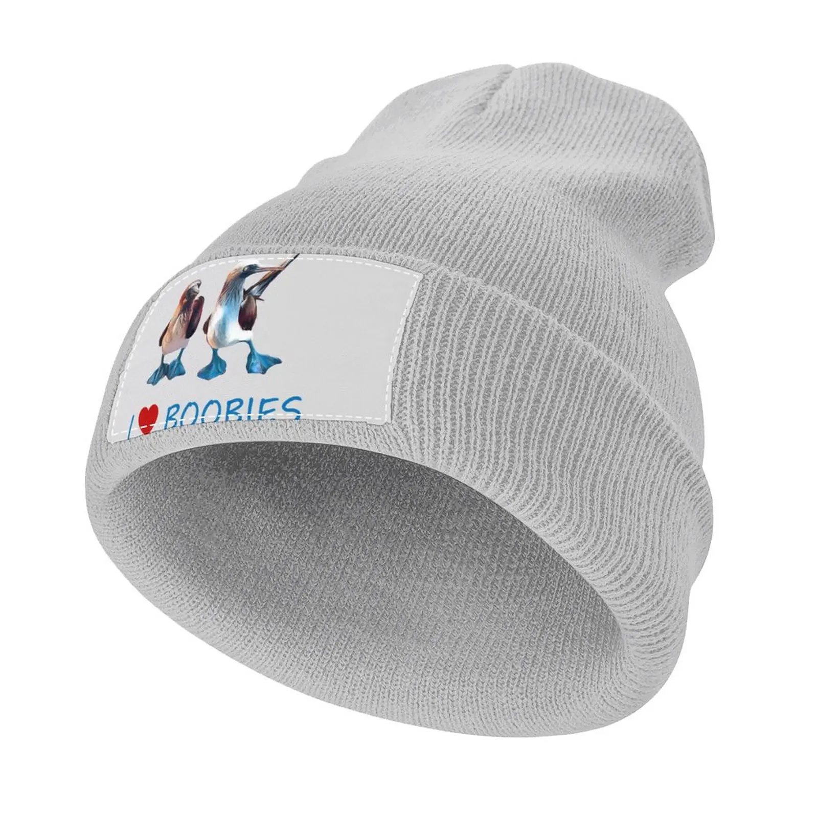 

Blue Footed Boobies Knitted Hat Big Size Hat Anime Caps Brand Man Caps Man Cap Women's