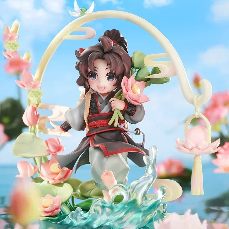 

Фигурка героя аниме Mo Dao Zu Shi Lan Wangji Wei Wuxian, фигурка для подростков, куб, фигурка, игрушка, Подлинная игра на периферии, Коллекционная модель