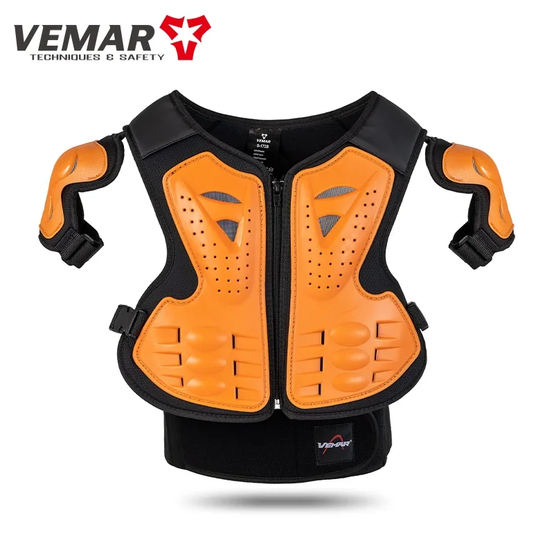 Child Kids Motocross Motorcycle Body Protector Vest Armor ATV Dirt Bike Off Road Guard Racing Riding Waistcoat Sport Wear