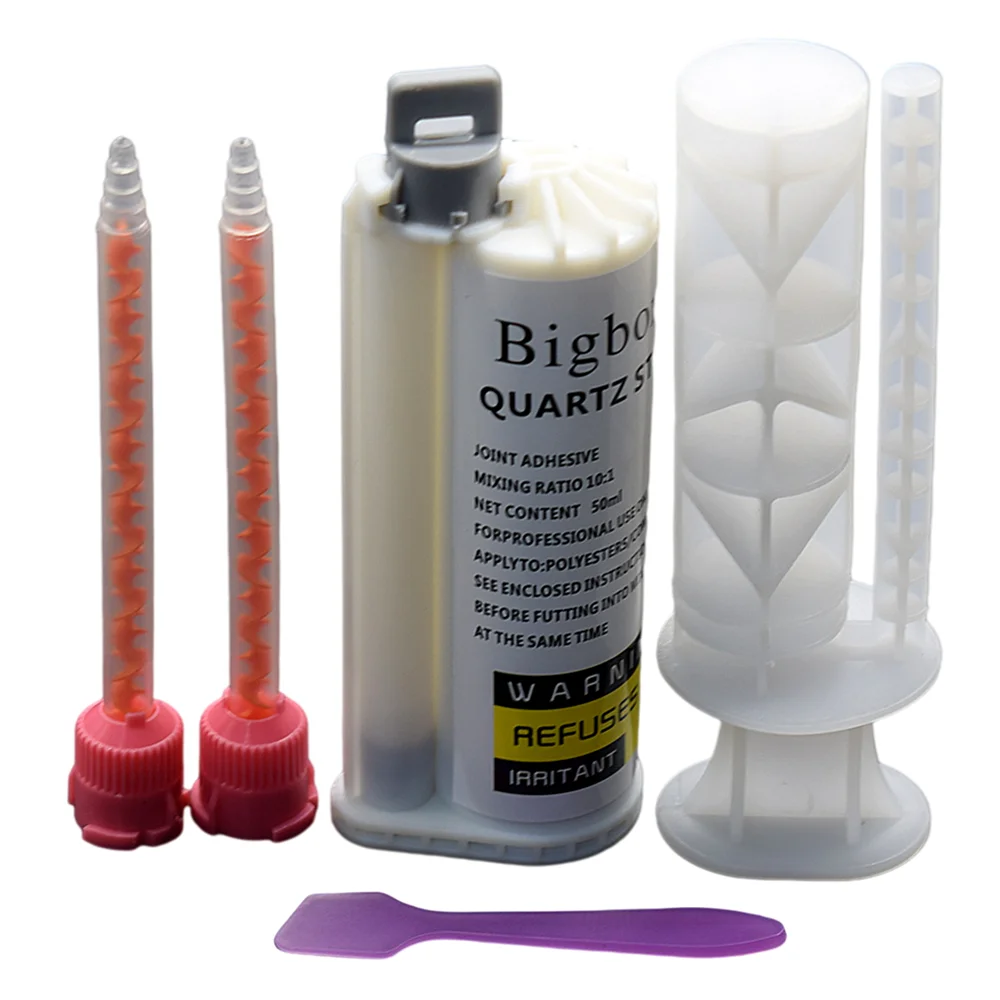 

Acrylic Adhesives Glues 50ml 10:1 Strong Structural Adhesives White AB Glues for Wood Stone Metal Ceramic Glass Splicing Glueing