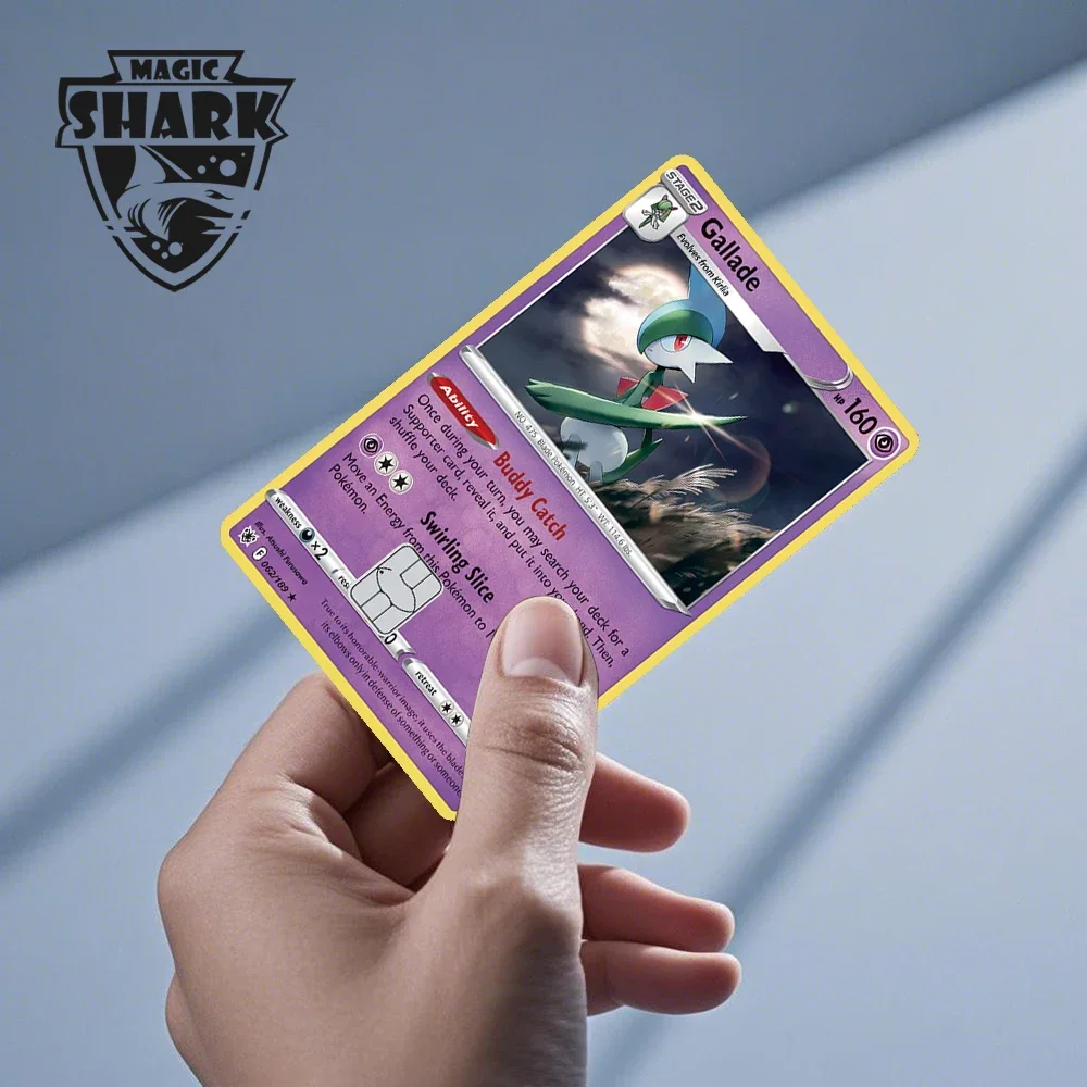 2026 New Charizard Blastoise Bulbasaur Eevee Metwo Sticker Film Skin Cover for Credit Debit Card