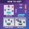 Science Circuit for Kids - DIY Electronics Exploration Kit with 150+ Physics Projects