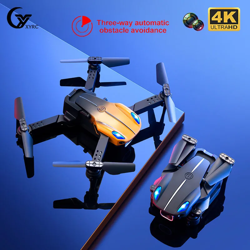 Мини-Квадрокоптер KY907 Pro профессиональный Квадрокоптер с двойной HD-камерой для
