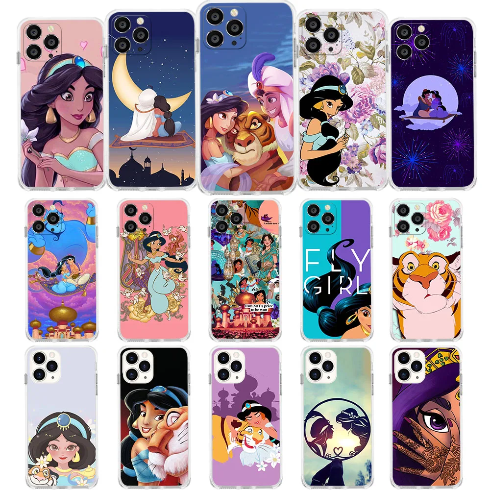 Ny-78 Princess Jasmine Custodia Morbida Per Lg K52 K65 K42 K118 K11 Plus K10 K22 K40 K12 X4 K40S K41S K50S K51S K61 K92