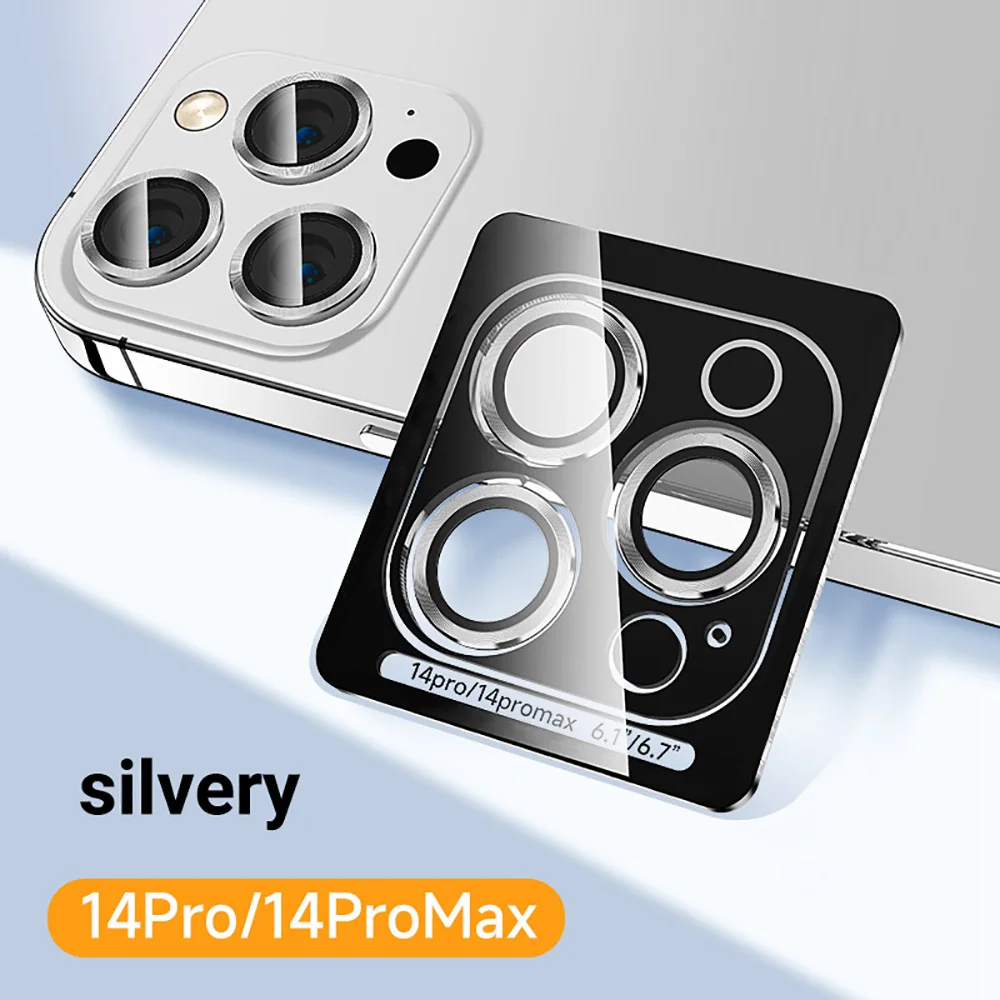 Metall-Kameraobjektivschutz für iPhone 16 Pro gehärtetes Glas iPhone 15 Pro Max 11 13 14 Plus 12 Mini 16pro Objektiv-Bildschirmschutz_voghion.com