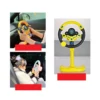 Electric Simulated Driving Steering Wheel Interactive Toys Copilot Toy Electric Toys W/Light Music Sounding Toy Kids Baby Gifts 4