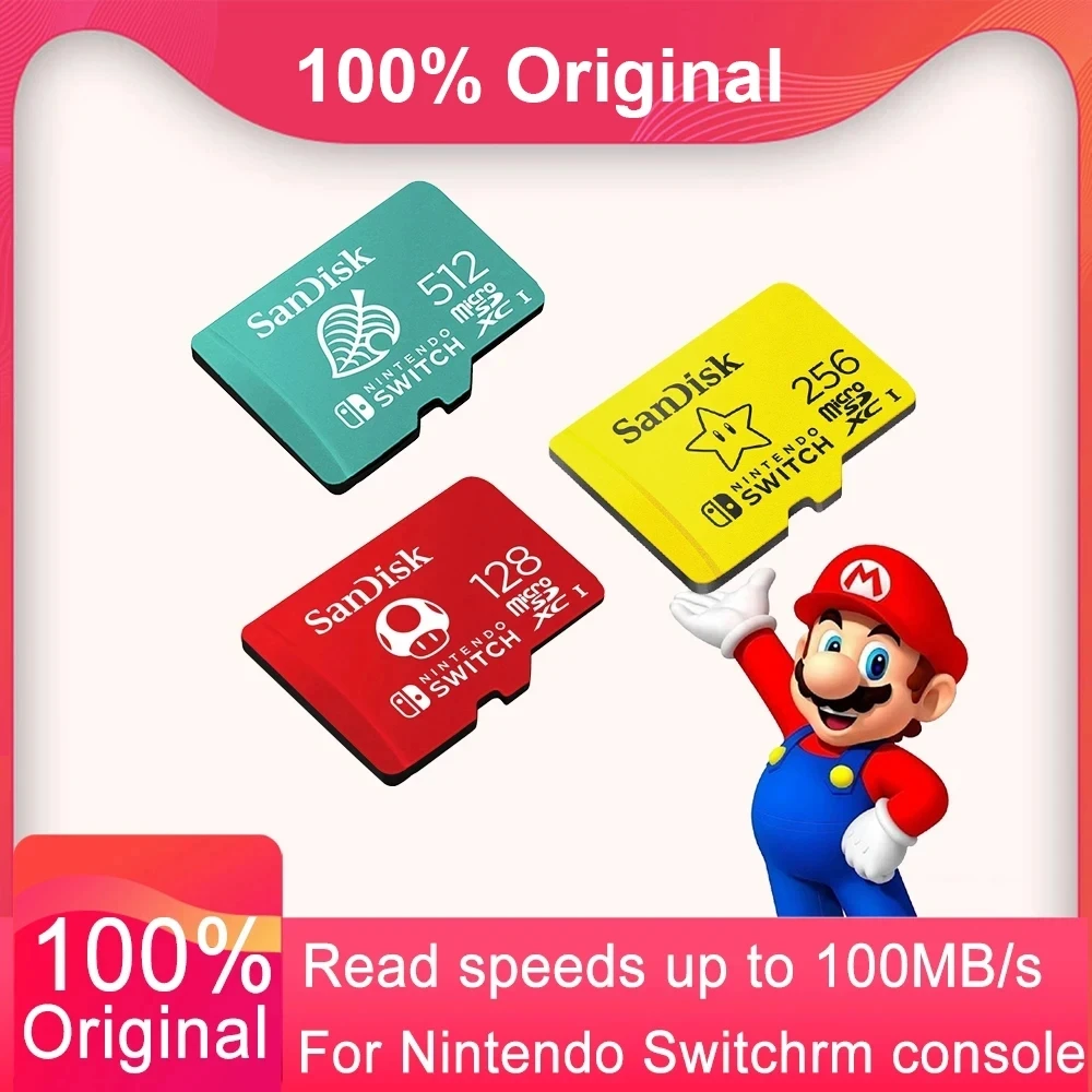 Original Memory Card 128GB C10 U3 V30 4K 256GB 512GB For