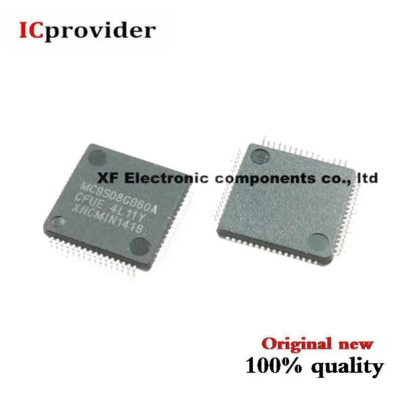 

50 шт./лот mc9s08gb60acwas MC9S08GB60 QFP64 IC лучшего качества.