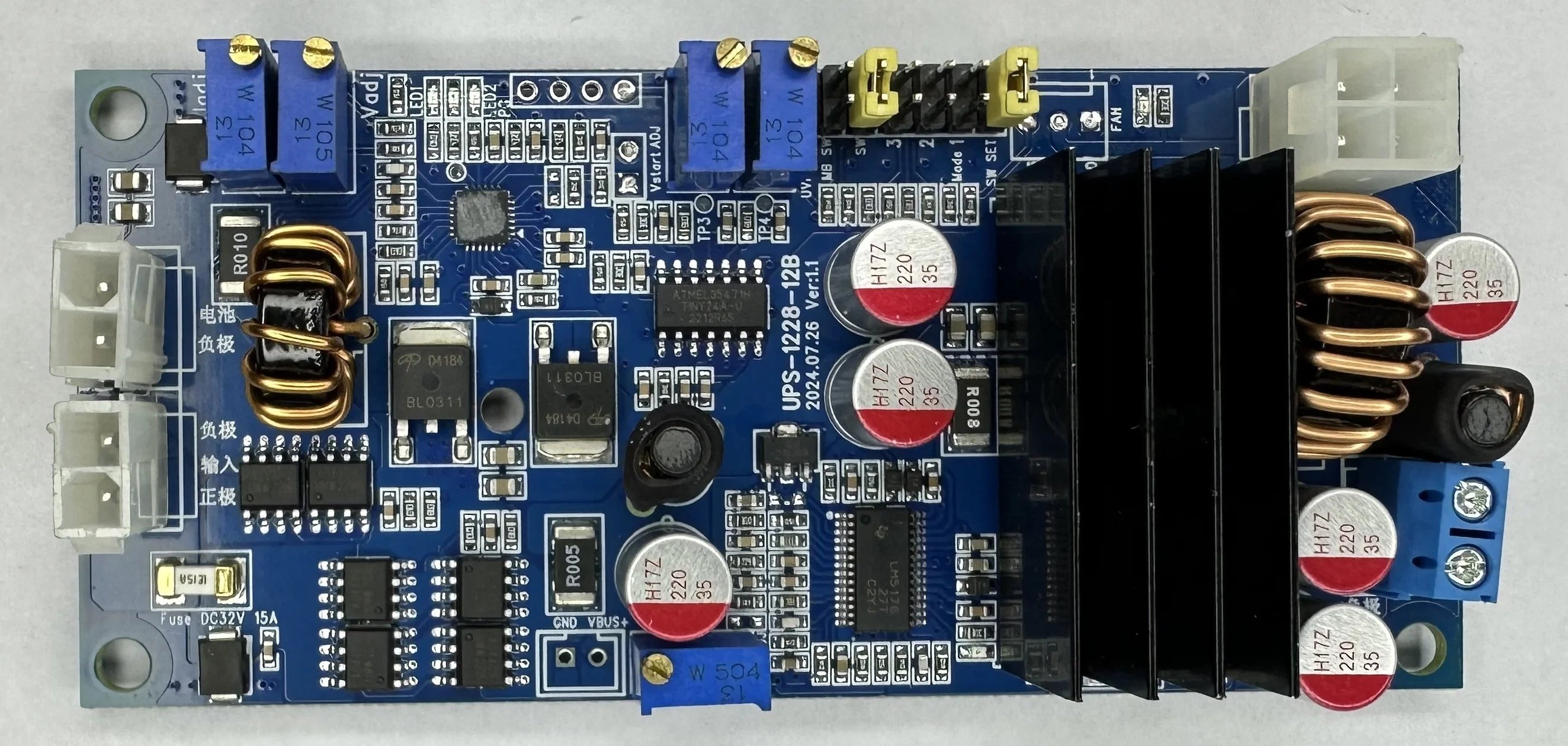 DC UPS Power Module DC UPS Power Module Uninterruptible Power Supply Computer Access Control Security Industrial Control DC Backup Supply