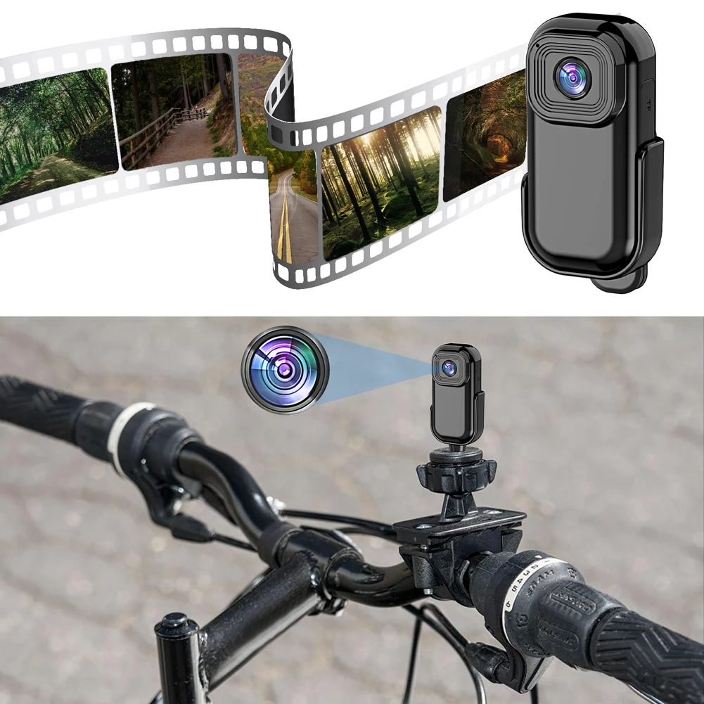 L11 HD 1080P WiFi Action Camera Sport DV WiFi Handheld Cycling Recorder 140&deg; Wide Angle with Back Clip Law Enforcement VCR