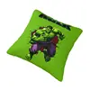 Custom Luxury Hulk Superhero Cushion Covers 45x45cm Soft Throw Pillow for Car Square Pillowcase 2