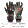 JSJM Tactical Gloves Men Winter Velvet Thickened Warm Gloves Long Finger Touch Screen Anti-Slip Full Finger Gloves Ski Gloves 6