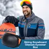 Snow Goggles Case Ski Snow Sport Glasses Box Case EVA Protection Carrying Case Women Men Goggles Glasses Storage Holder Box 6