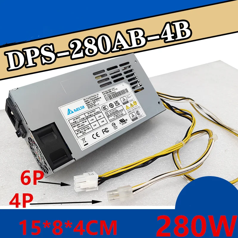 

Новый оригинальный блок питания для Hanker Poe 1U 280 Вт, DPS-280AB-4 B DPS-280AB-4 A DPS-280AB-4B