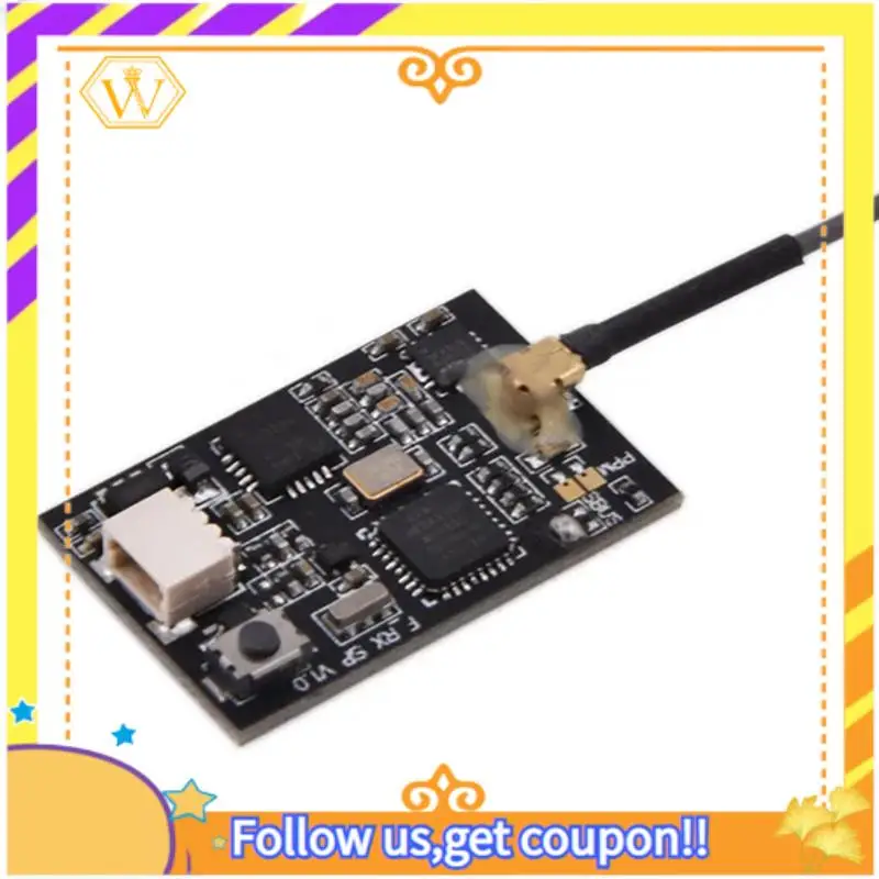 Latest-MRF8CHA 2.4G AGF For Frsky 8CH Output SBUS Mini D8 Receiver Module
