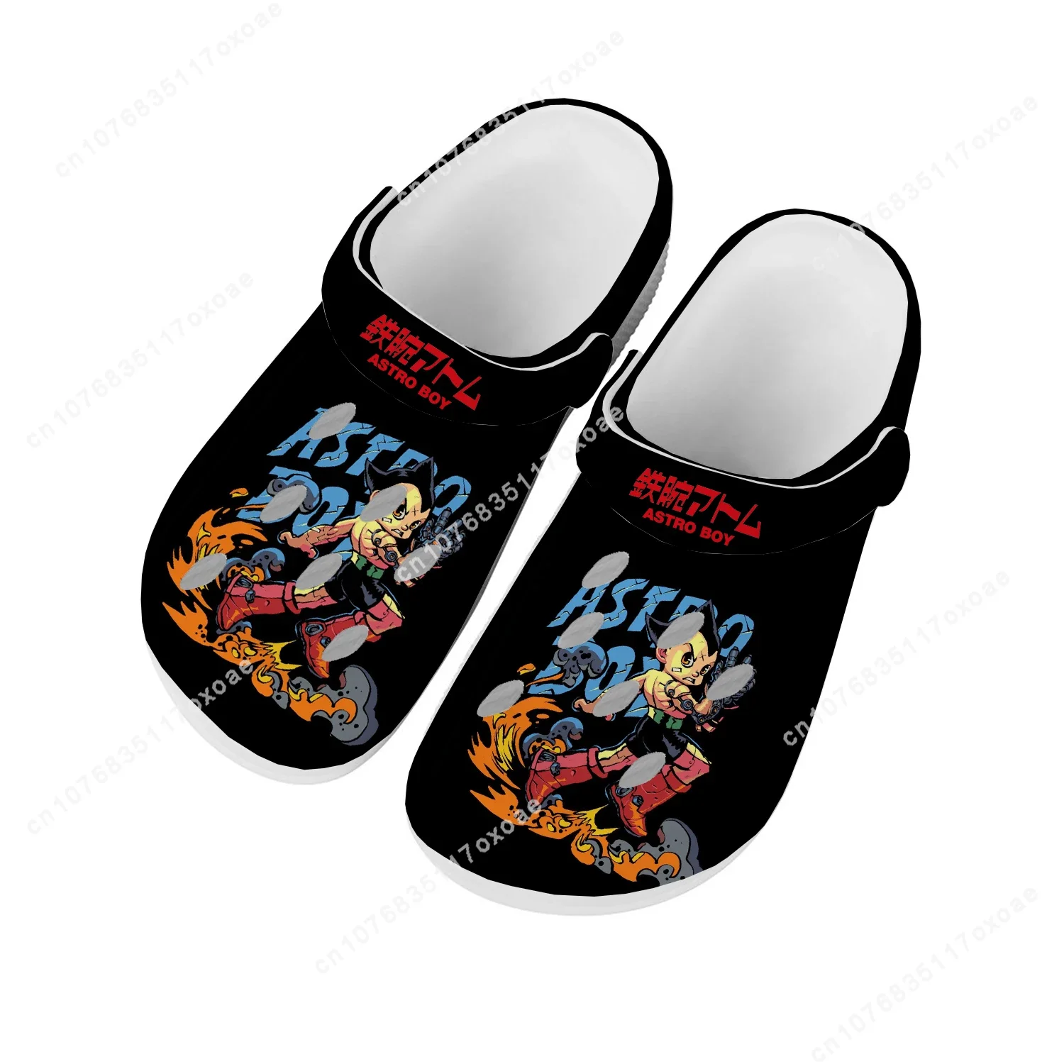 Astro Boy Home Clog Mens Women Youth Boy Girl Sandals Tetsuwan Atomu Shoes Garden Custom Breathable Shoe Beach Hole Slippers