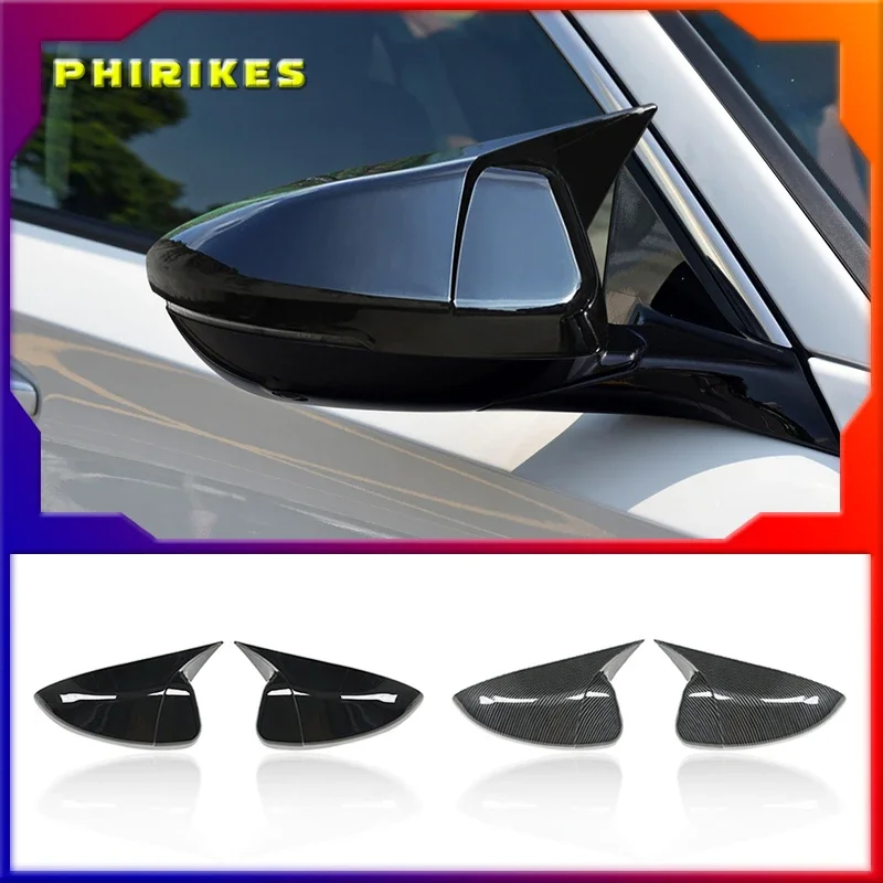 

Автомобильные Боковые зеркала заднего вида из АБС-пластика, крышка, декоративная отделка для Honda Accord 2018 2019 2020 Deluxe Version