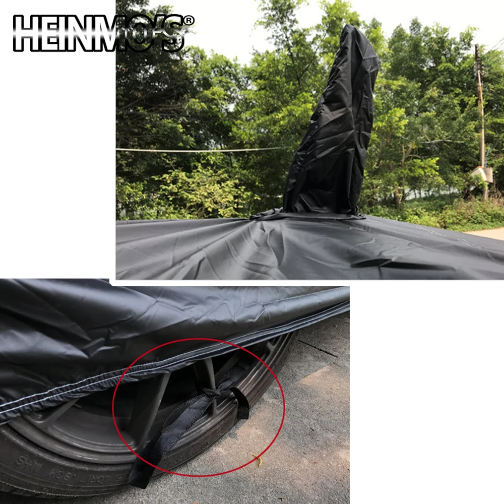 미니 쿠퍼 S JCW 자동차 커버 야외 R55 R56 R61 F55 F56 F60 Countryman 방수 태양 비 눈 증거 자동차 커버 보호