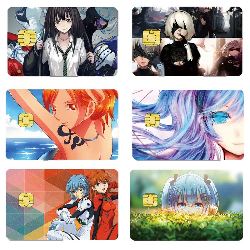 

Аниме Heroine Hatsune Miku Rem YoRHa № 2 Тип B 2B для жены, один предмет, банковские кредитные карты, автобус, наклейки, Мультяшные игрушки, подарки