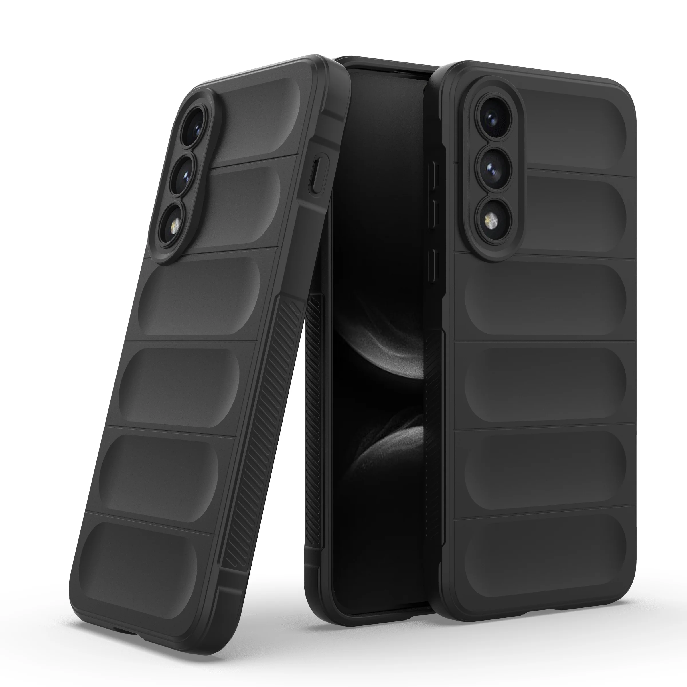 Luxury Silicone TPU Back Bumper Case - Soft, Skin-Friendly Protective Cover