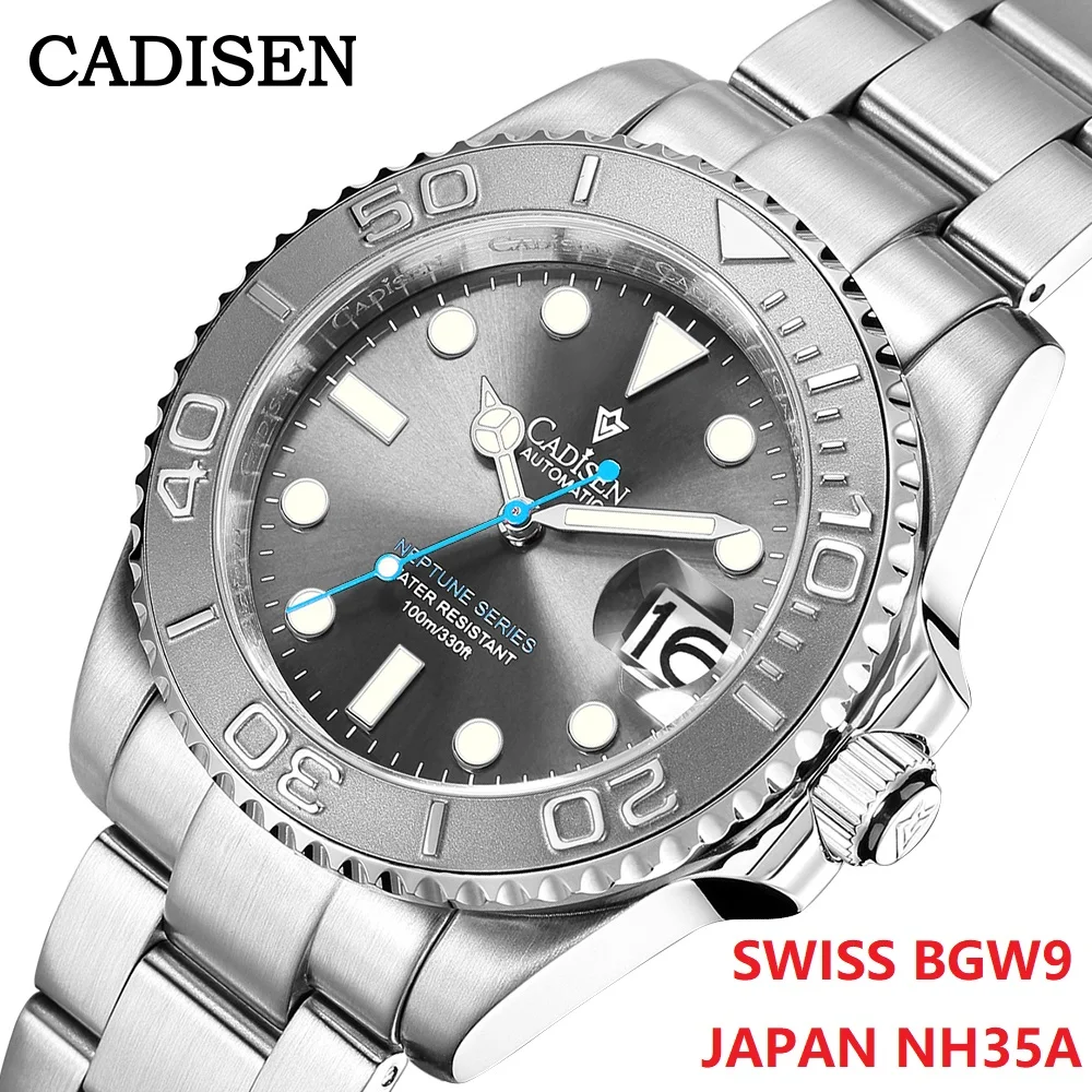 CADISEN Orologio autoatico autoatico da uoo elegante casual business