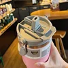 30oz Stainless Steel Straw Insulated Ice Cup Large Capacity Vacuum Flask Car Thermal Mug Tumbler Portable Insulated Coffee Cup 3