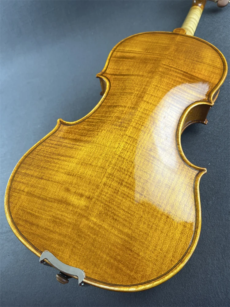 ACTUAL PHOTO Beautiful European Wood Hand Crafted Cкрипка 4/4 كمان Fiddle Free Violin Case Bow violin accessories A125