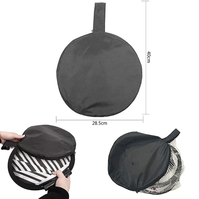 80cm Car Dent Reflector Board Foldable Reflector Circular Foldable Reflector Board For Auto Dent Board Reflector Panel 5