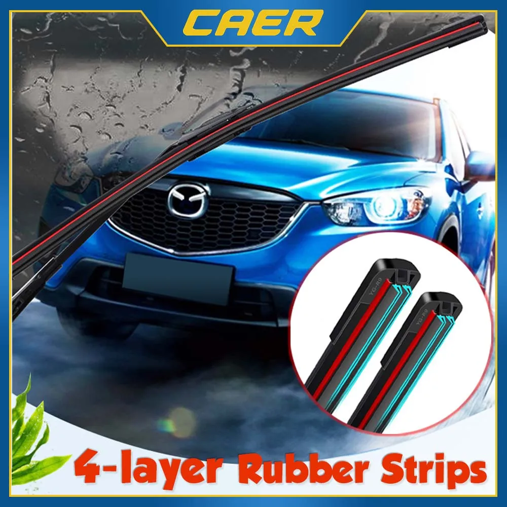 자동차 듀얼 홀 앞 유리 와이퍼 깍지, 대부분의 자동차 모델에 적합, 와이퍼 워터 스프레이 제트 조정 가능한 와이퍼 액세서리, 2 개 10 자동차 앞 유리 와이퍼 블레이드, 범용 부드러운 4 층 고무 프레임리스 브래킷리스 자동차 와이퍼 교체 부품, 16