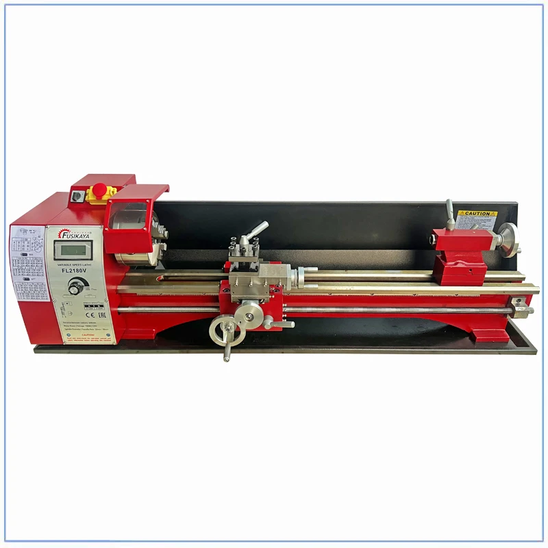 Mini Metal Lathe 1100W Metric and Inch Thread Brushless Motor Precision FL2180V metal lathe machine