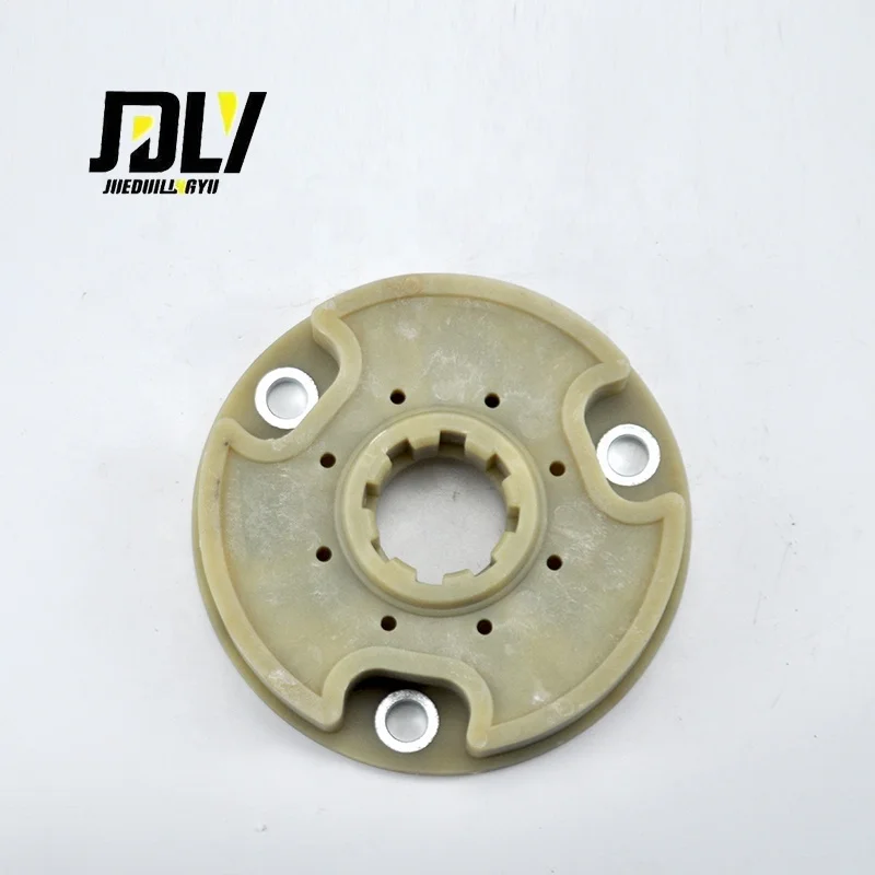 Hydraulic Pump Disc Coupling Rubber Flexible OD 175mm 3Holes 8T E60 For Caterpillar