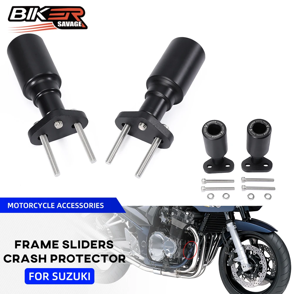 1200 N/S Frame Sliders Crash Protector Per Suzuki Gsf1200N 1200S Bandit Moto Wheel Protezione Anticaduta Crash Pad Motore