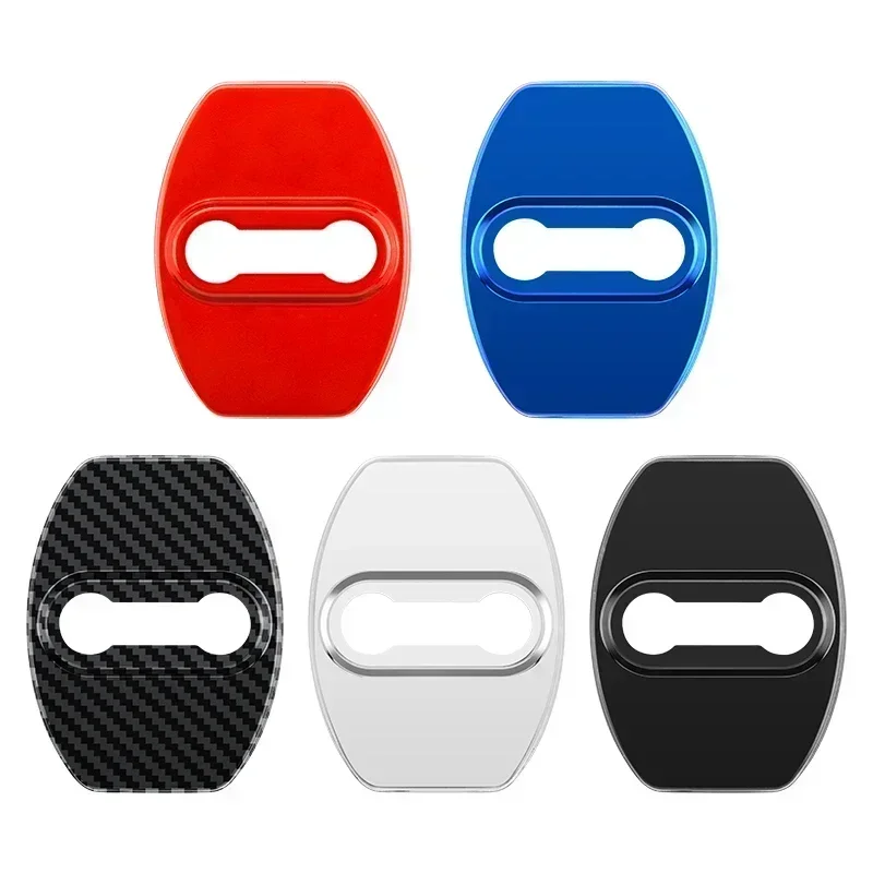 Car Styling Auto Door Lock Cover Anti-Rust For Chevrolet Trax Cruze Malibu Camaro Cavalier Equinox Orlando Lova RV Mon car door lock cover