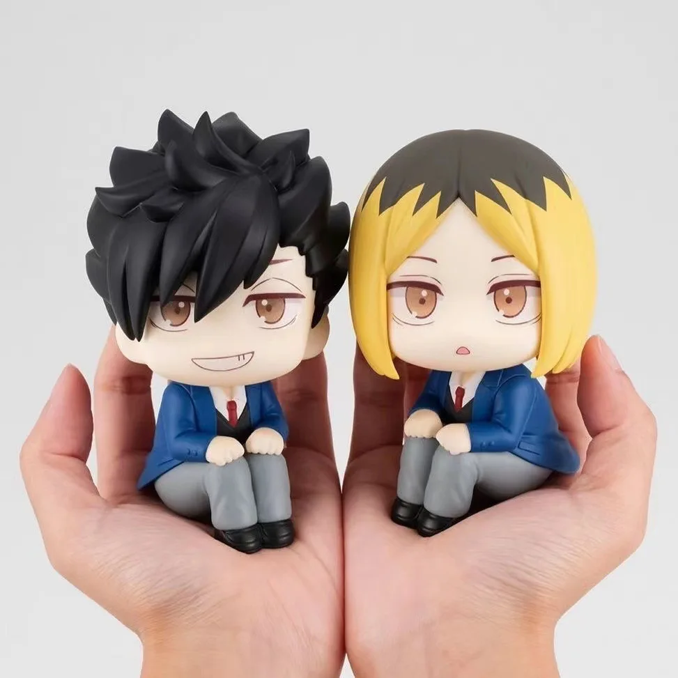 Zhongkaihua Haikyuu!! Figura Kuroo Tetsurou E Kozume Kenma Seduti - Modello PVC Da 14 Cm - Statua Da Collezione Per Desktop - 4