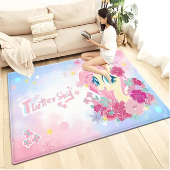 My Little Pony Carpets Can Be Customized for Bedrooms,Living Room Carpet,Sofas,Camping,Picnics,Children's Rooms,and Home Decor