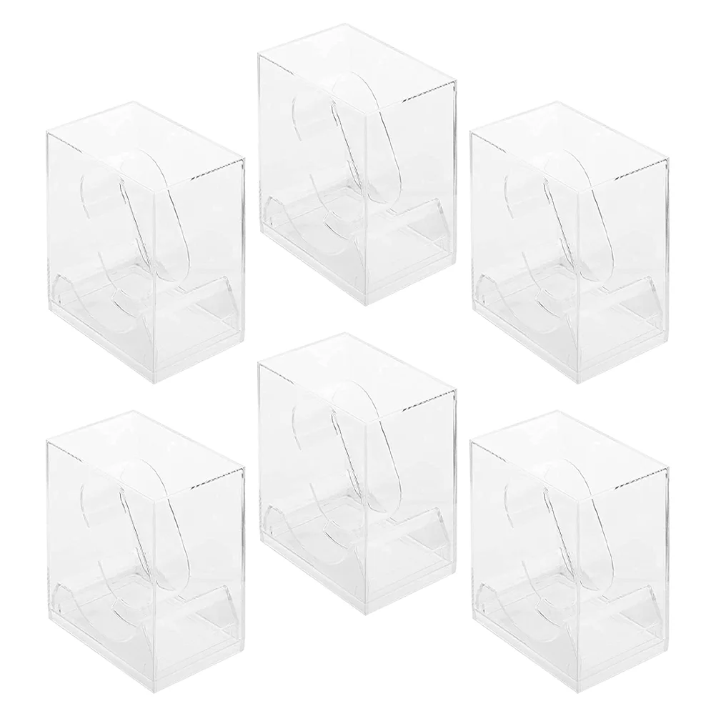 

Watch Display Stand Boxes Transparent Watch Boxes Square Watch Cases Watch Gift Boxes Display Watch Boxes