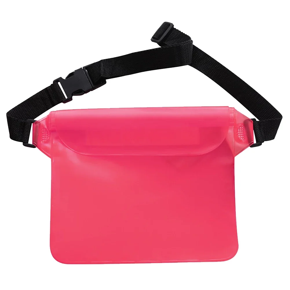 Waterproof Bag Lightweight Waist Bag Large Capacity PVC Fanny Pack Multifunction Swimming for Drifting Boating Kayaking