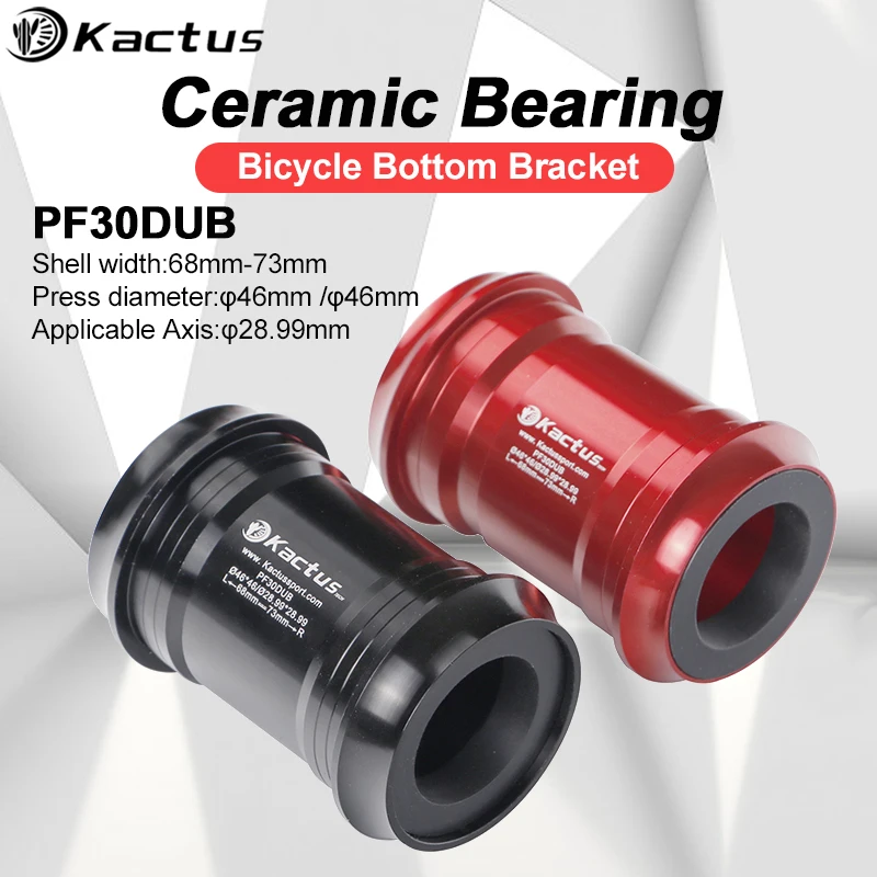 SRAM DUB PF30 – Movimento Centrale Per Bici (Press-Fit, 73mm, Alluminio/Acciaio)
