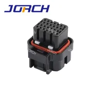 1 ชิ้น 26 ขา 5 หลุม AMP Super Seal Housing ปลั๊กตัวเชื่อมต่ออัตโนมัติชายและหญิงรวมขั้วต่อ 1473416 -1 4