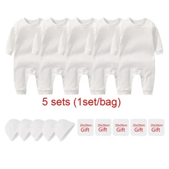 5 Set di Abbigliamento per Neonati, Tutine, Cappellini, Pigiami, Pagliaccetti, Tutine Intere, Pigiami, Set di Abbigliamento per la Crescita, Vendita all'Ingrosso in Stock